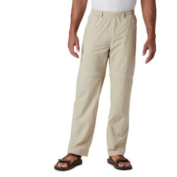 Columbia Muške Hlače - PFG Backcast Convertible Kaki Boja | THSP-24193